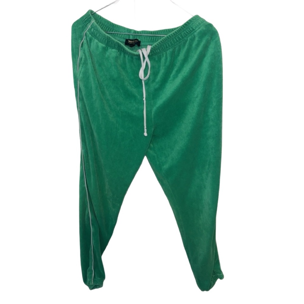 Juicy Couture Green Terry Cloth Pants / Joggers  ✨💚